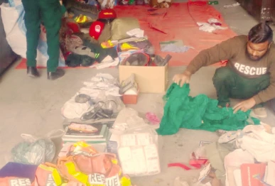 rawalpindi rescue 1122 staff allege lockers broken items burnt