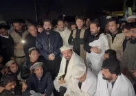 khyber pakhtunkhwa chief minister sohail afridi with pti leaders and k p assembly members outside adiala jail on january 29 2026 screengrab khyber pakhtunkhwa chief minister sohail afridi with pti leaders and k p assembly members outside adiala jail on january 29 2026 screengrab
