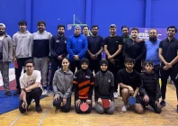 group photo of players participating in the national junior table tennis event organized by the islamabad table tennis association