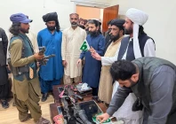 the group led by mirak khan chakarani along with 25 associates has handed over a large cache of weapons and ammunition photo express
