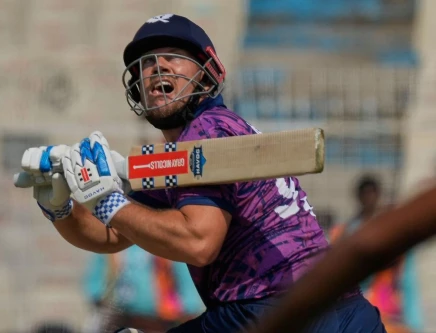 george munsey struck 84 as scotland piled up 207 and dismissed tournament debutants for 134 photo afp
