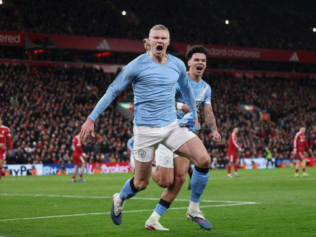 Man City fight back to end Anfield hoodoo and reel in Arsenal