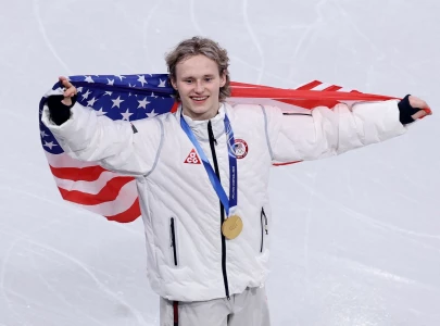 malinin keeps usa golden in olympic figure skating team event