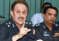 karachi police chief aig azad khan photo file