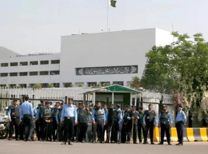 heavy security deployed outside parliament house amid ttap protest