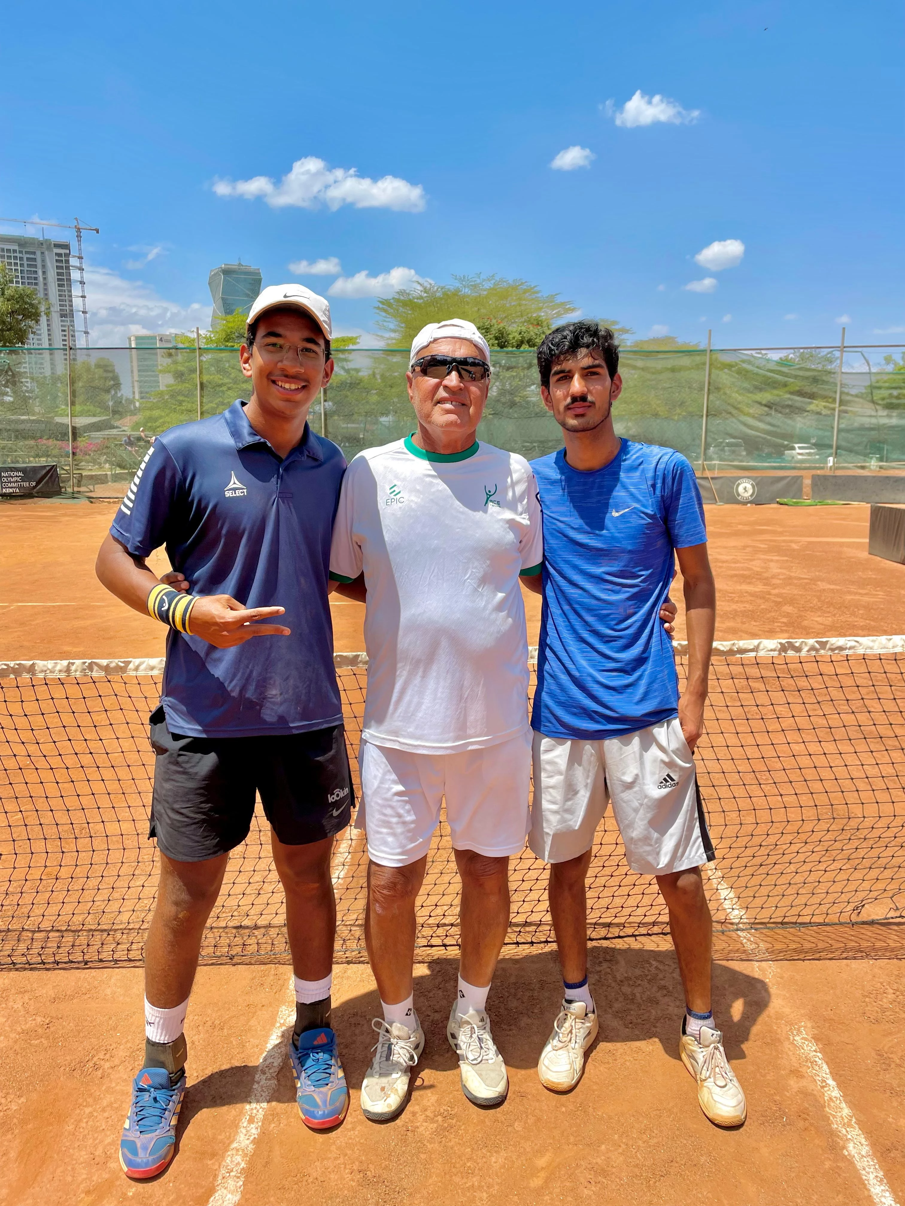 hamza roman abubakar talha claim itf j60 nairobi doubles crown
