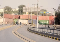 city grinds to a halt as security lockdown enters day two