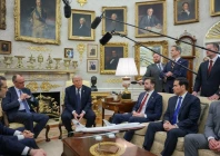 us president donald trump speaks as he meets with german chancellor friedrich merz in the oval office at the white house in washington dc on march 3 2026 photo reuters