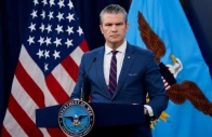 us secretary of defence pete hegseth holds a briefing amid the us israeli attack on iran at the pentagon in washington dc on march 2 2026 photo reuters