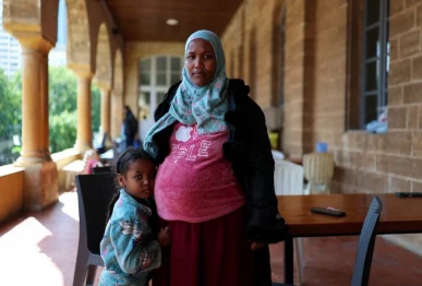 refugees migrants in lebanon find rare sanctuary from israeli strikes in beirut church