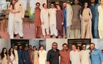 pakistani celebrities showcase eid looks family moments on social media
