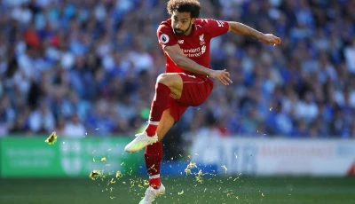 liverpool s mohamed salah shoots at goal photo reuters