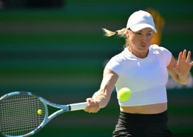 kazakhstan s yulia putintseva won a tough first set tie breaker and went on to defeat new zealand s lulu sun 7 6 6 6 2 on monday in the first round of the charleston open photo reuters