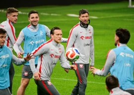 robert lewandowski leads poland national football team into a decisive world cup playoff clash against sweden national football team in solna photo reuters file