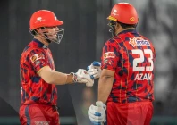 azam khan struck a decisive 74 off 34 balls as karachi kings chased down 197 to beat rawalpindiz by five wickets photo psl