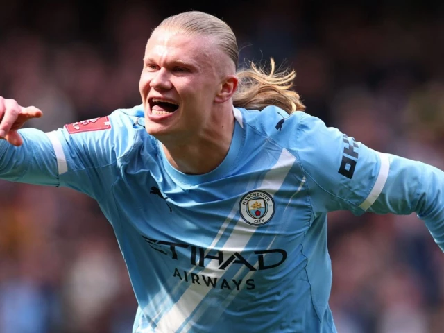 erling haaland completes his hat trick to put man city 4 0 up against liverpool photo afp file erling haaland completes his hat trick to put man city 4 0 up against liverpool photo afp file