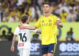 ronaldo scores twice on return