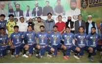 all pakistan dostan football league kicks off in peshawar