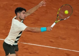 carlos alcaraz practices on clay in monaco ahead of his monte carlo masters title defence photo reuters file