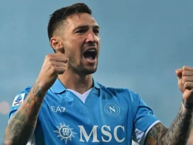 napoli s matteo politano celebrates scoring the winner against ac milan photo afp file napoli s matteo politano celebrates scoring the winner against ac milan photo afp file