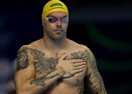kyle chalmers surges to 100m freestyle gold setting sights on olympic relay glory in 2028 photo reuters file