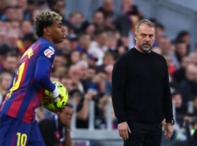 flick defends young yamal flick defends young yamal