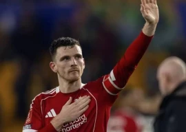 andy robertson will bring down the curtain on his nine year career at liverpool at the end of the season photo afp file