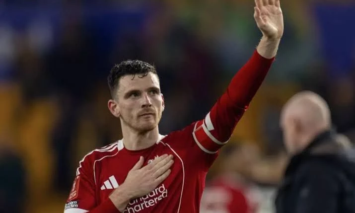 robertson to leave liverpool