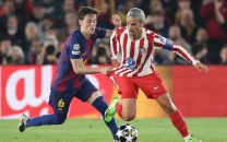 atletico punish 10 man barcelona