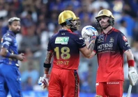 royal challengers bengaluru posted 240 4 against mumbai indians powered by phil salt s 78 and virat kohli s half century in a 120 run opening stand photo afp file royal challengers bengaluru posted 240 4 against mumbai indians powered by phil salt s 78 and virat kohli s half century in a 120 run opening stand photo afp file