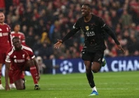ousmane demb l scored twice as paris saint germain beat liverpool 2 0 photo afp ousmane demb l scored twice as paris saint germain beat liverpool 2 0 photo afp
