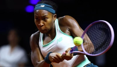 coco gauff marched into the quarter finals of the stuttgart open with straight sets victory photo reuters file