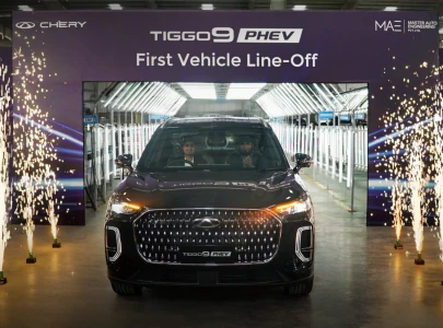 chery master pakistan sets a new industry benchmark with tiggo 8 tiggo 9 phev ckd line off in 5 days