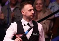 iranian player hossein vafaei begins his campaign at the snooker world championship photo afp