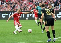 bayern munich s harry kane scores their fourth goal to complete a hat trick photo reuters file