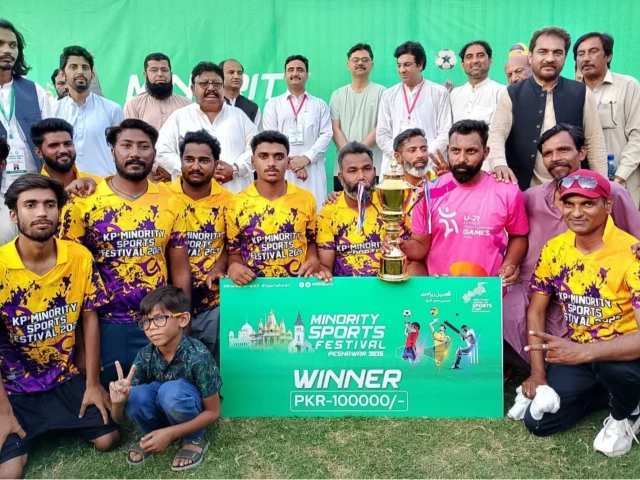 Hazara Region clinch cricket title at K-P Minority Sports Festival with thrilling final against South Region