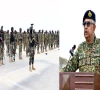 chief of the naval staff admiral naveed ashraf reviews exercise seaspark 2026 during a visit to naval units at sea and in the creeks area photo ispr