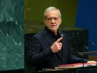 iranian president masoud pezeshkian addresses un general assembly in new york city on september 23 2026 photo reuters