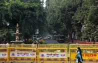 delhi shuts metro stations restricts traffic ahead of new protest against election chief delhi shuts metro stations restricts traffic ahead of new protest against election chief