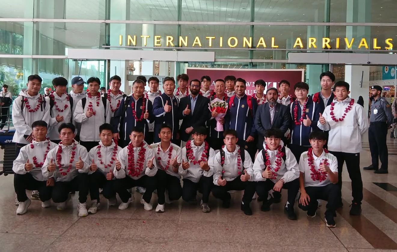guangdong hockey team arrives