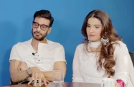 faysal quraishi and hareem farooq during an interview screengrab