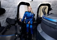 a german woman engineer on saturday became the first wheelchair user to blast into space photo courtesy ap