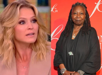 sara haines exits the view set after whoopi goldberg s risqu joke