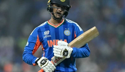 abhishek sharma caught by shaheen shah afridi in salman ali agha s first over at the r premadasa international cricket stadium in colombo on february 15 2026 photo afp