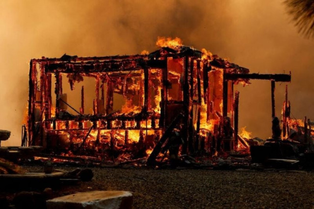 park fire burns in forest ranch california us july 25 2024 photo reuters park fire burns in forest ranch california us july 25 2024 photo reuters