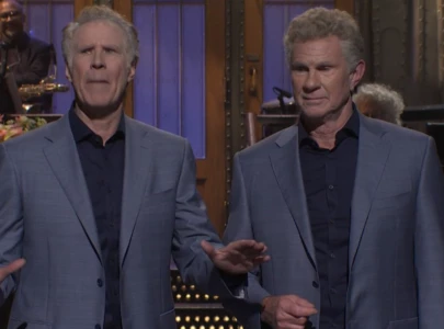 will ferrell pranks snl audience with chad smith in chaotic finale monologue will ferrell pranks snl audience with chad smith in chaotic finale monologue