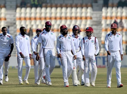 west indies end 34 year test win drought in pakistan