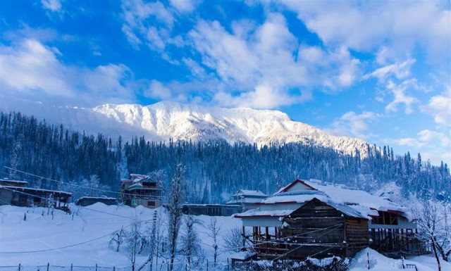 a view of azad jammu and kashmir during winter photo file a view of azad jammu and kashmir during winter photo file