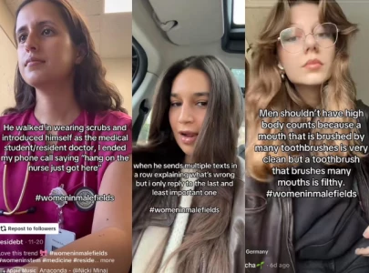 the women in male fields tiktok trend explained