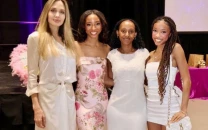 angelina jolie supports zahara jolie pitt at women in training brunch angelina jolie supports zahara jolie pitt at women in training brunch